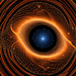**

>Primordial gravitational waves imprinting on the Cosmic Microwave Background (CMB), visualizing B-mode polarization.  A cosmic scene with faint, swirling patterns representing the gravitational waves subtly altering the CMB radiation.  Use a color palette that evokes the early universe - oranges, reds, and blues. Add a sense of depth and scale to emphasize the vastness of space.

**